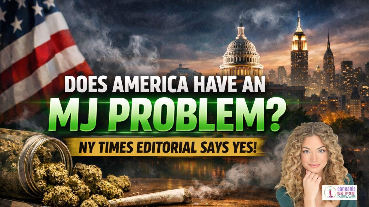 Есть ли в Америке проблема с марихуаной? Редакция New York Times утверждает, что да! Президент СШ...
