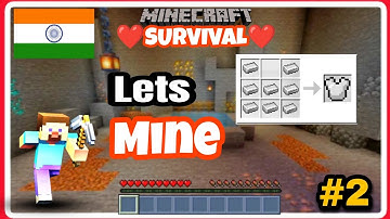 || Lets Go For Some Mining|| Minecraft survival episode #2 #minecraft #minecraftsurvival
