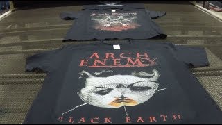 Arch Enemy - Classic Designs Shirts (Making Of)