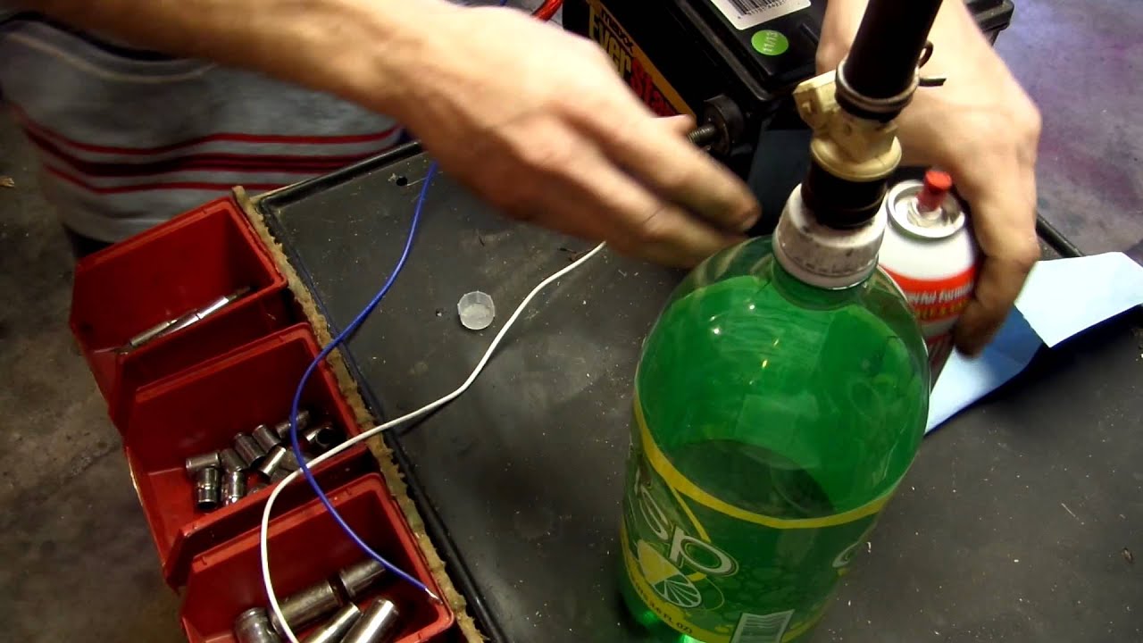 Homemade fuel injector cleaner - YouTube