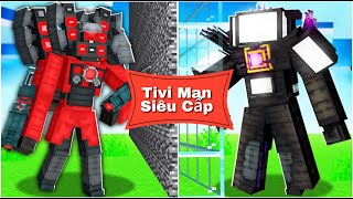 Cuộc Chiến Giữa Camera Men Siêu Cấp Và Đầu Quái Vật Trong Minecraft