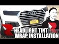 Installation des phares rtint wrap