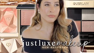 JUST NEW LUXURY MAKEUP ✨ GUERLAIN IMPERIAL TOPAZ Quad + NEW CLE DE PEAU The Luminizing Face Enhancer screenshot 4