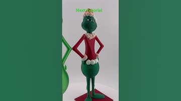 How to add a Santa outfit. #3dprints #tinkercad #tinkercadprojects #3dprinting #grinch #christmas