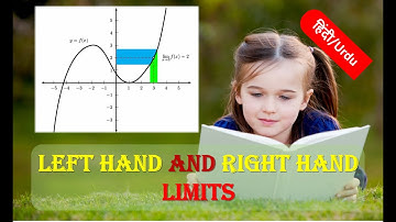 How to Evaluate Left Hand and Right Hand Limits in Hindi Urdu