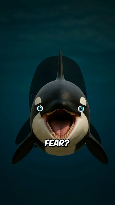 Orcas are scared of this animal!