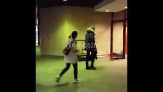 Video Thumbnail for Wentworth Miller and Arthur Darvil arriving on location t...