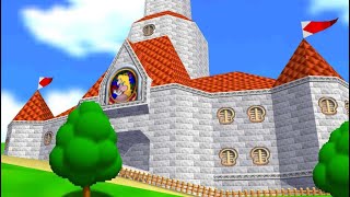 Is it Possible to reach the highest point of the castle in Super Mario 64?