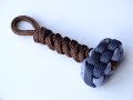 How To Make a Paracord Thor's Hammer Key Chain-Box Knot/Snake Knot-Paracord Mjolnir-CbyS