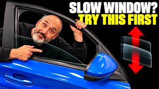 Car Window Goes Up Slowly? Try This Before Replacing the Motor