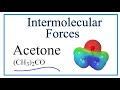 Intermolecular Forces in Acetone
