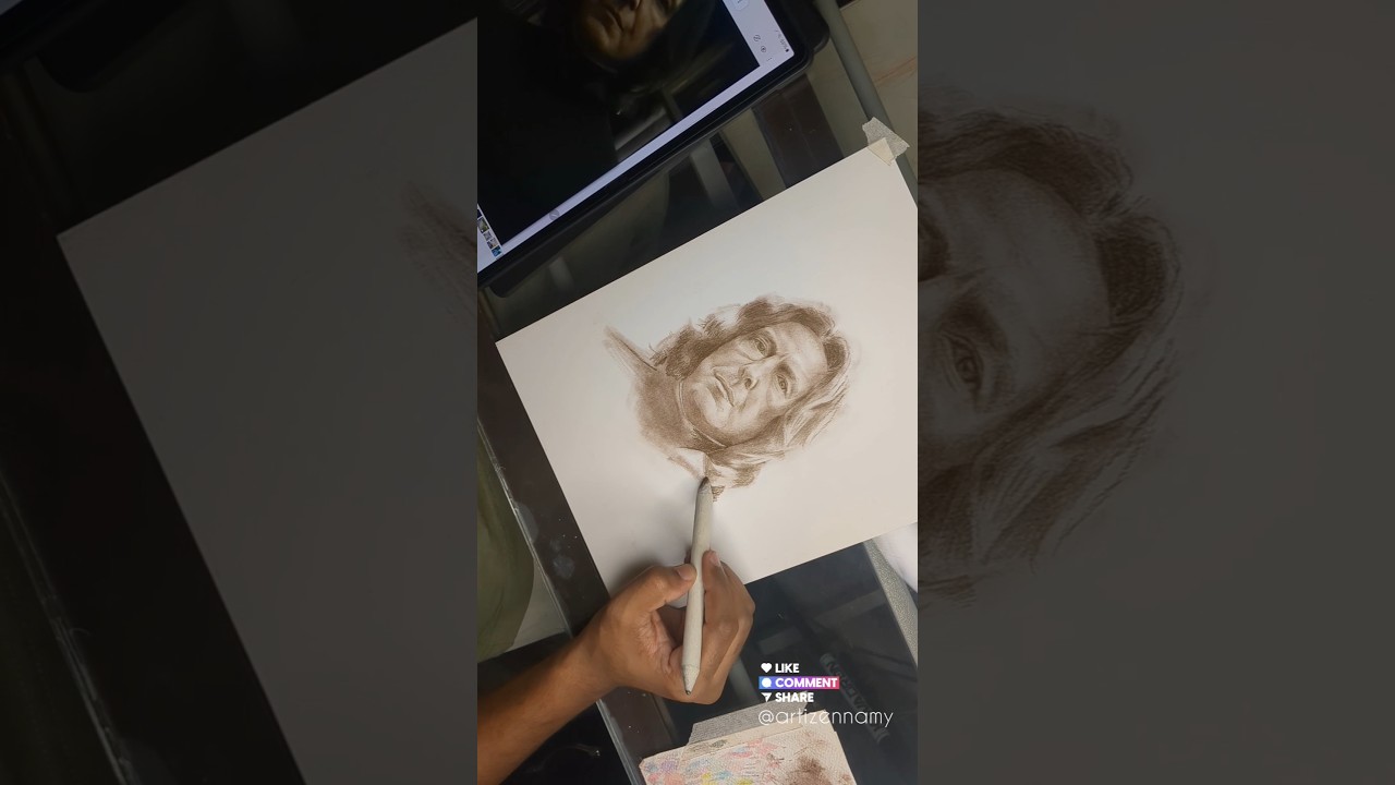 Severus Snape in sepia , A silent tribute to Sir Alan Rickman’s  performance.  