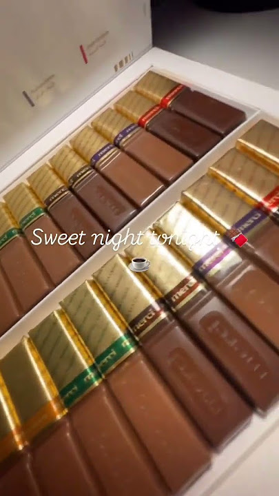 Merci; thank you ❤️ #sweetnight #sweets #merci #chocolate #lovindubai