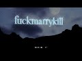 Nessa Barrett - fuckmarrykill (official lyric video)