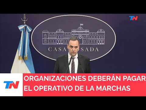 El Gobierno dijo que les cobrará $60 millones a organizaciones sociales que marcharon el 20D