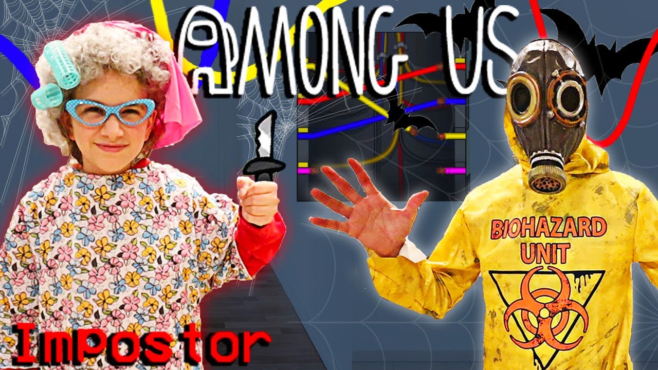 REAL LIFE AMONG US! HALLOWEEN EDITION! JKREW YouTube