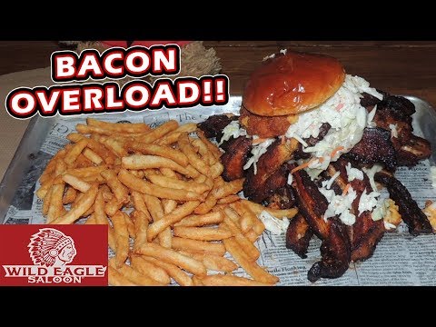 Giant Bacon Burger Challenge Record in Cleveland w/ Joel Hansen!!