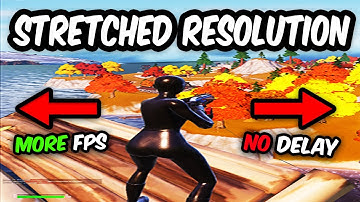 How To Get STRETCHED RESOLUTION In Fortnite Chapter 4 (FPS Boost & 0 Input Delay)