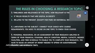 MODULE 5 - RESEARCH