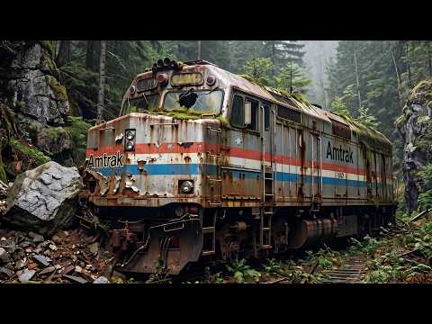 Crashed & Abandoned for 50 Years: The Full Restoration of an Amtrak EMD F40PH