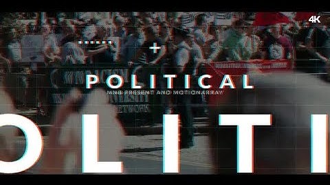 Political Intro After Effects Templates
