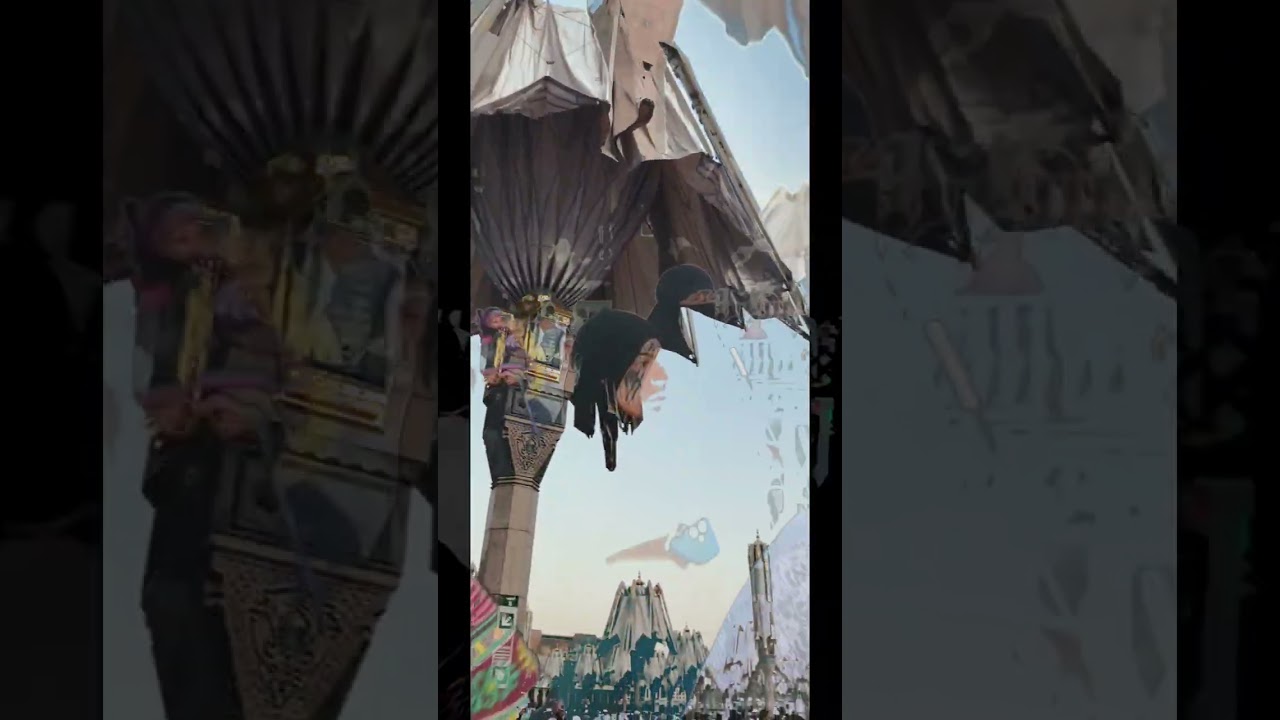 THE GIANT UMBRELLA IN SAUDI ARABIA