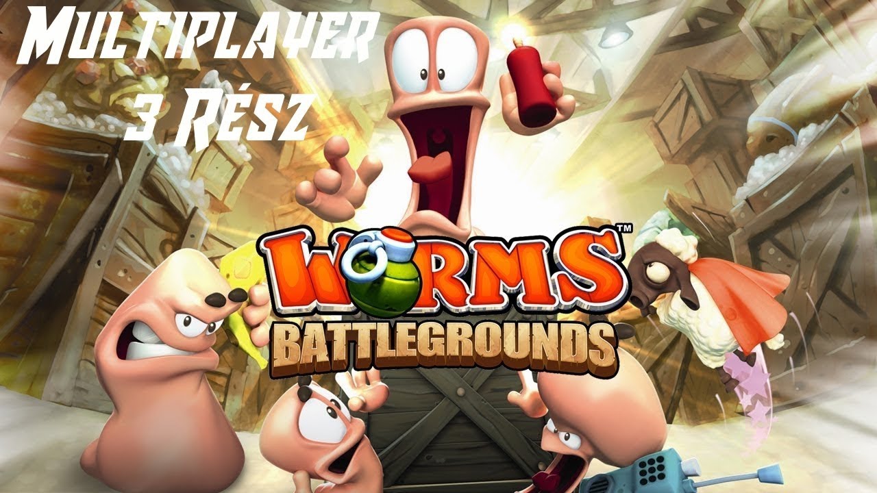 a Háború! - Worms Battlegrounds Multiplayer #2 Ps4 - YouTube