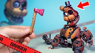 I made EXTRA realistic Freddy out of clay