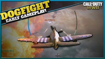 CoD WW2 Dogfight Gameplay! | Operation Husky DLC 2 War Map