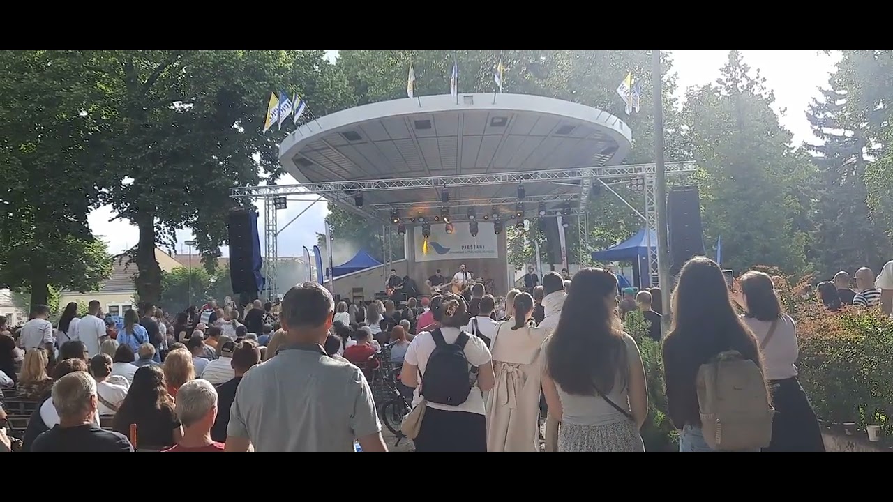 BYSTRÍK BANDA - koncert. Otvorenie letnej kúpeľnej sezóny 2024 Piešťany