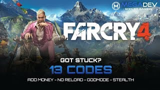 FAR CRY 4 Cheats: Add Money, No Reload, Godmode, Stealth, ... | Trainer by MegaDev