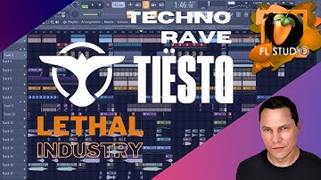 TIËSTO - LETHAL INDUSTRY (HARD TECHNO VERSION) 👽 Download FL Studio Project / FLP 👽