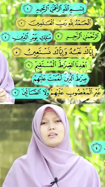 Alfatihah Irama Bayati #viral #murottal