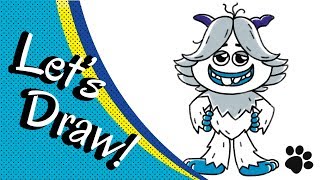 How To Draw Fleem From Smallfoot Step By Step Cute And Easy Easy Drawings For Kids