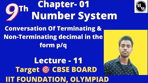 Number System - 11  NCERT | Class9 | + IIT FOUNDATION LEVEL @Maths Wallah - Mohit Saxena