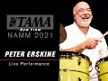 Capture de la vidéo Peter Erskine Livestream Performance