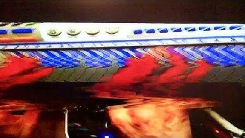 Video glitch - Circuit bent Mantra box & Winfun Keyboard by Psychiceyeclix