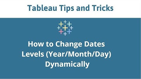 Tableau Dynamic Date Levels for Changing Line Chart Date and Time Frequency