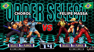 CHOROL vs FELIPE MASSA FT5 King of Fighters Top Match KOF 2002