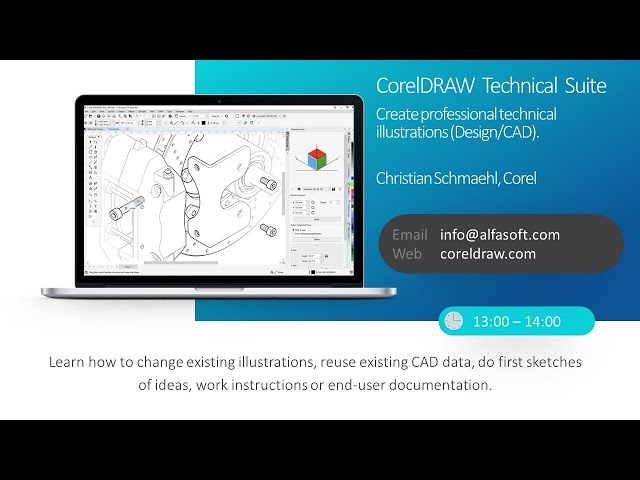 CorelDRAW Technical Suite - High-impact technical designs and documentation (Alfasoft Demo Day 2022)