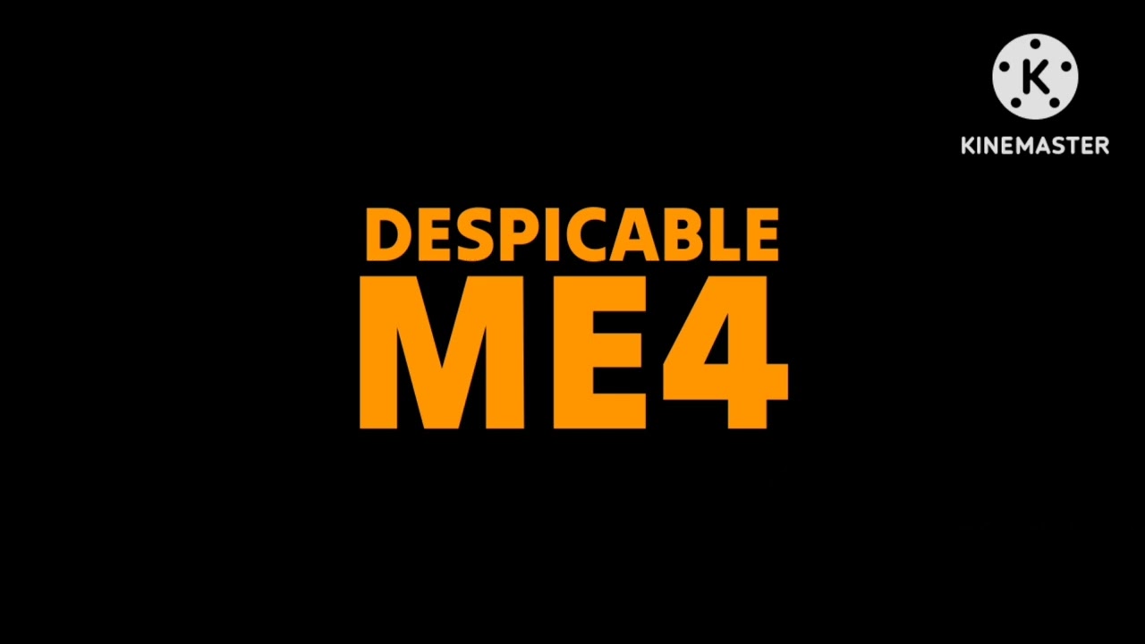 Despicable me 4 Logo Speedrun X15 Speed