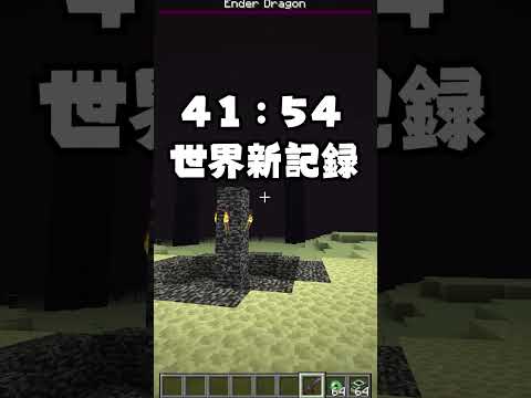 マイクラなんでもありRTA