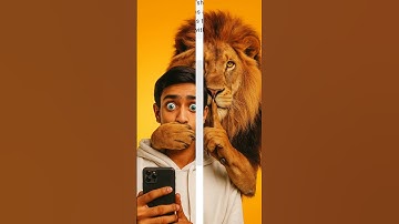 Thumbnail of Silenced by a Lion 🦁 | Surreal AI Art with Shocking Twist! #chatgpt #nextgenai #aitools