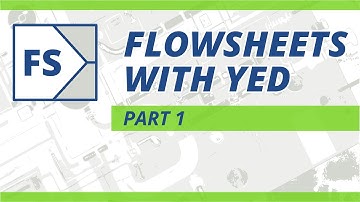 Creating Flowsheets with yEd