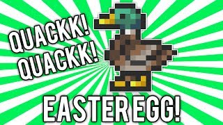Terraria 1.2.3: QUACKK! (Easter Egg Funny Duck Sound!) @demizegg