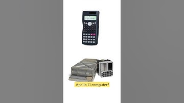 Fact: Scientific calculator vs Apollo 11 computer #shorts #facts #factvideo #factshorts
