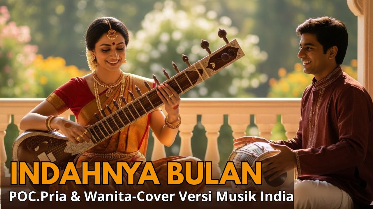 INDAHNYA BULAN-(DUET-COVER) MUSIK INDIA by. KUNCI TENANG