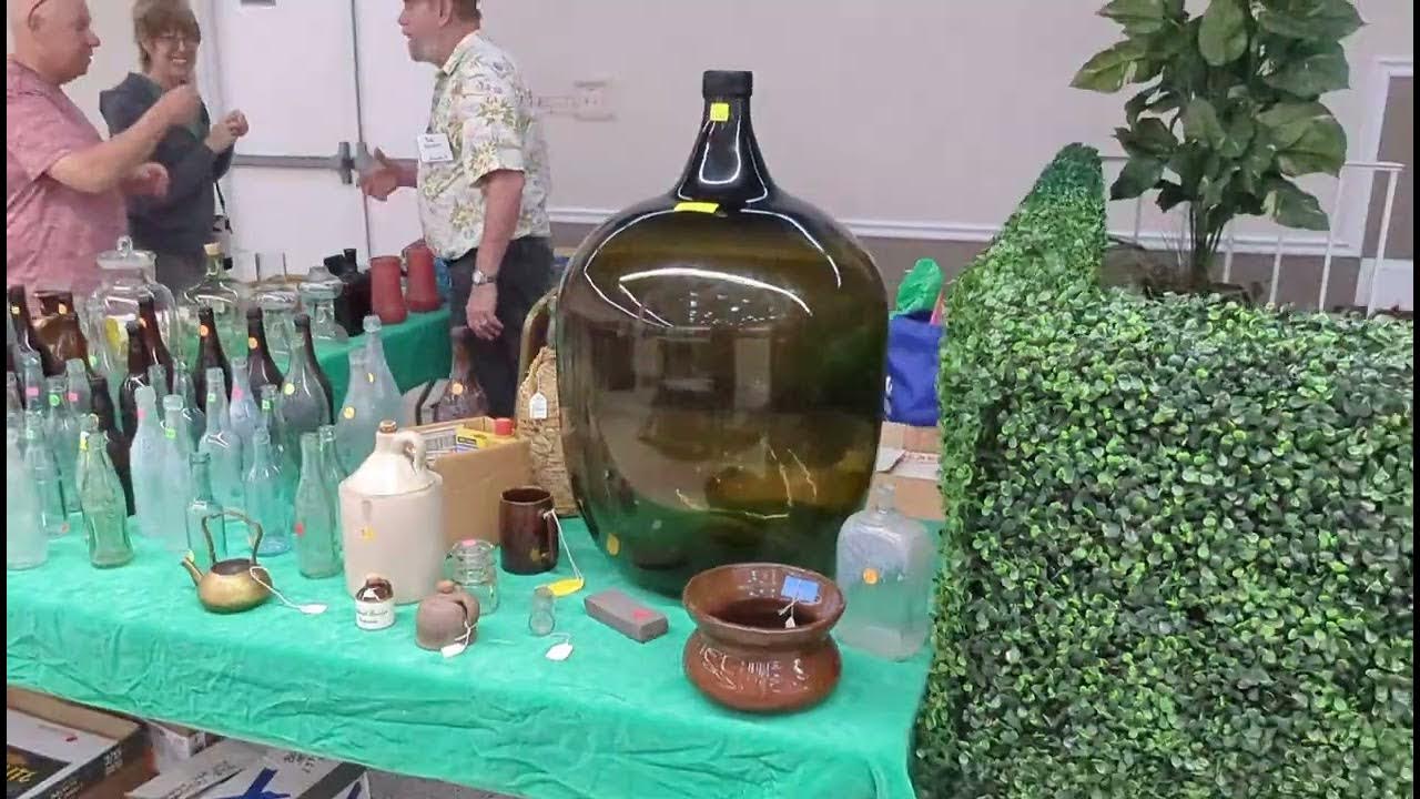 The Postcard Guy goes to an antique bottle show, Feb 2023! Bottles