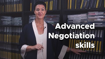 Advanced Negotiation Skills