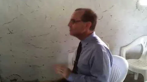 Robert trying to play African beat!